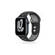 Tech-Protect - Bracelet Softband pour Apple Watch 4, 5, 6, 7, SE (42, 44, 45 mm), noir/gris