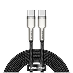 Baseus - Câble USB-C / USB-C (2m), noir