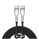 Baseus - Câble USB-C / USB-C (2m), noir