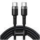 Baseus - Câble USB-C / USB-C (2m), noir
