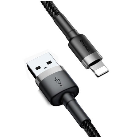 Baseus - Câble Lightning / USB (0,5 m), noir