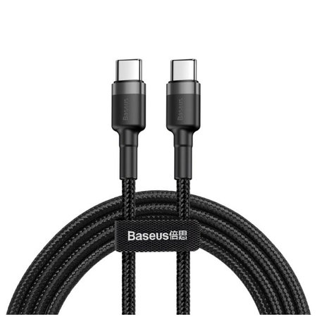 Baseus - Câble USB-C / USB-C (2m), noir