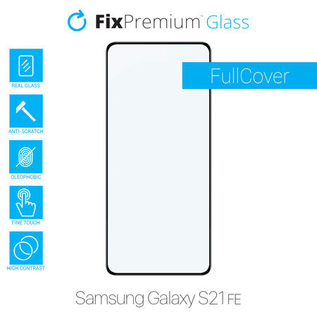 FixPremium FullCover Glass - Verre trempé pour Samsung Galaxy S21 FE