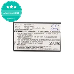 Huawei Ascend G606 - Batterie HB505076RBC 1650mAh HQ