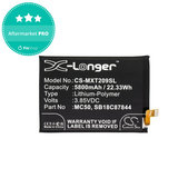 Batterie pour Motorola Moto G9 Power, 5800mAh, Li-Pol, 3.85 V, MC50, HQ