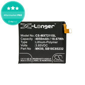 Batterie pour Motorola Moto G 5G XT2113, 4850mAh, Li-Pol, 3.85 V, MK50, HQ