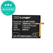 Nokia 6 - Batterie HE335 3000mAh QG