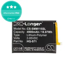 Samsung Galaxy M11 M115F - Batterie HQ-S71 4900mAh HQ