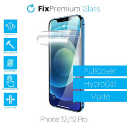 FixPremium HydroGel Matte - Protecteur d'écran iPhone 12 & 12 Pro