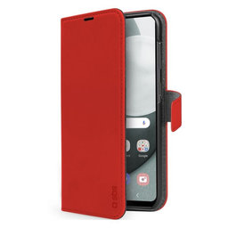 SBS - Case Book Wallet Stand pour Samsung Galaxy A53, rouge