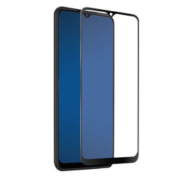 SBS - Couverture complète en verre trempé pour Samsung Galaxy A23 5G, noir