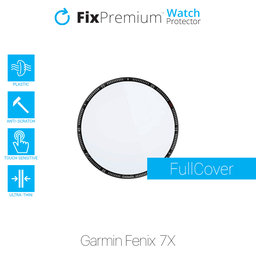 FixPremium Protecteur de montre - Plexiglas pour Garmin Fenix 7X