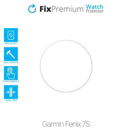 FixPremium Protecteur de montre - Verre trempé pour Garmin Fenix 7S