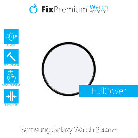 FixPremium Protecteur de montre - Plexiglas pour Samsung Galaxy Watch Active 2 44mm