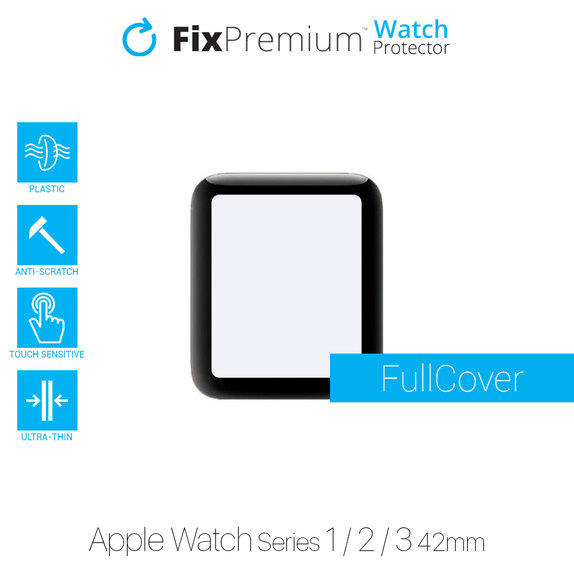 FixPremium Protecteur de montre - Plexiglas pour Apple Watch 1, 2 & 3 (38 mm)