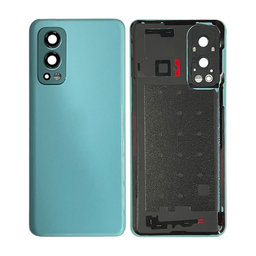 OnePlus Nord 2 5G - Cache batterie + objectif de caméra arrière (Blue Haze)