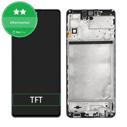 Samsung Galaxy M51 M515F - Écran LCD + Écran Tactile + Cadre (Noir Céleste) TFT