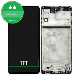 Samsung Galaxy M53 5G M536B - Écran LCD + Écran tactile + Cadre (Noir) TFT