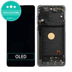 Samsung Galaxy Note 10 Lite N770F - Écran LCD + Écran tactile + Cadre (Aura Black) OLED