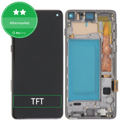 Samsung Galaxy S10 G973F - Écran LCD + Écran tactile + Cadre (Prisme Noir) TFT