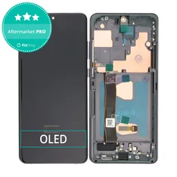 Samsung Galaxy S20 Ultra G988F - Écran LCD + Écran tactile + Cadre (Noir Cosmic) OLED