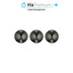 FixPremium - Organiseur de câbles - Support de câbles - Lot de 3, noir