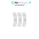 FixPremium - Organiseur de câbles - Clips - Lot de 3, transparent