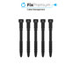 FixPremium - Organiseur de câbles - Attaches de câbles - Lot de 10, noir