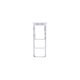 Samsung Galaxy A04S A047F - Plateau SIM (Blanc) - GH98-47703B Genuine Service Pack