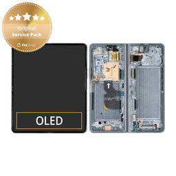 Samsung Galaxy Z Fold 4 F936B - Écran LCD + Ecran Tactile + Cadre (Graygreen) - GH82-29461B, GH82-29462B Genuine Service Pack