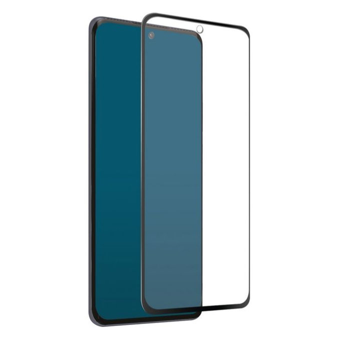 SBS - Couverture complete en verre trempé pour Xiaomi 12 Lite, noir