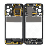 Samsung Galaxy A23 5G A236B - Cadre central (noir génial) - GH98-47823A Genuine Service Pack