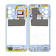 Samsung Galaxy A23 5G A236B - Cadre central (bleu génial) - GH98-47823C Genuine Service Pack