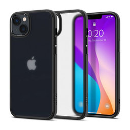 Spigen - Coque Ultra Hybride pour iPhone 14 Plus, Noir Givré