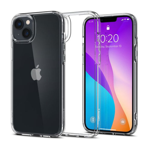 Spigen - Coque Ultra Hybride pour iPhone 14, transparente