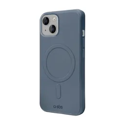 SBS - Étui Smooth Mag s MagSafe pour iPhone 14 Plus, bleu