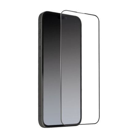 SBS - Coque complète en verre trempé pour iPhone 14 Pro Max, noir