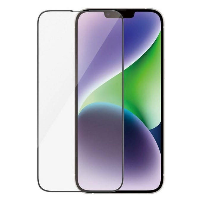 PanzerGlass - Verre trempé UWF AB pour iPhone 13 Pro Max et 14 Plus, noir