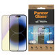 Verre trempé UWF Anti-Bluelight AB avec applicateur pour iPhone 14 Pro, Noir, PanzerGlass