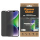 Verre trempé UWF Privacy AB avec applicateur pour iPhone 14 Plus/13 Pro Max, Noir, PanzerGlass