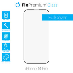 FixPremium FullCover Glass - Verre trempé pour iPhone 14 Pro