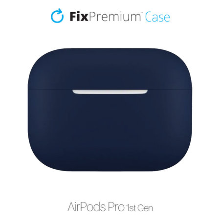 FixPremium - Étui en silicone pour AirPods Pro, bleu