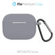 FixPremium - Mousqueton pour étui en silicone pour AirPods Pro, space grey