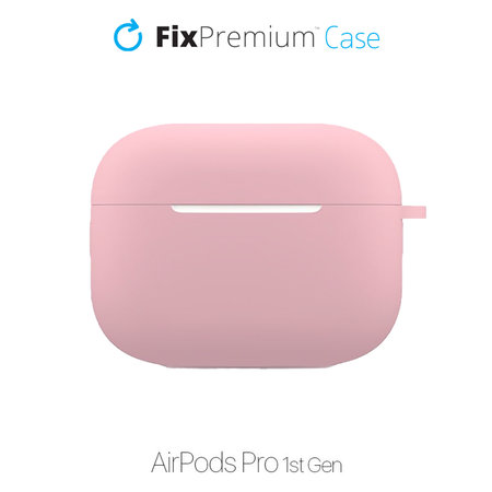 FixPremium - Étui en silicone pour AirPods Pro, rose