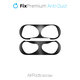 FixPremium - Autocollant antipoussière pour AirPods 3, noir