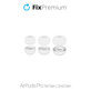 FixPremium - Embouts pour AirPods Pro - Set 3pcs (L, M, S), blanc