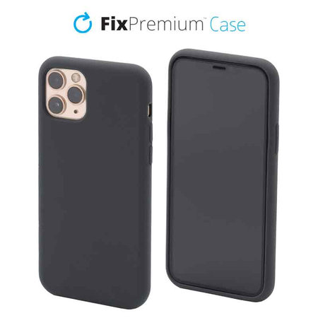 FixPremium - Coque en silicone pour iPhone 11 Pro, gris sidéral