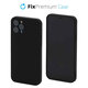 FixPremium - Coque en silicone pour iPhone 12 Pro, noir