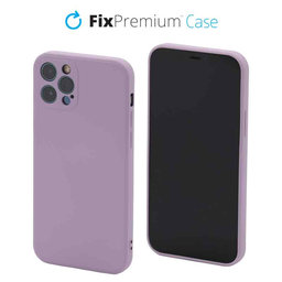 FixPremium - Coque en silicone pour iPhone 12 Pro, violet