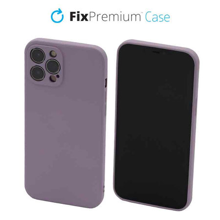 FixPremium - Coque en silicone pour iPhone 12 Pro Max, violet